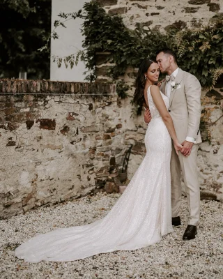 THERESA & ROBERT ✨
This day was so emotional and full of love and beauty. 
Theresa in her @evalendel dress. Doesn’t she look stunning?
.
.
.
@klostergut_besselich 
@beautyglowbyteresa 
@evalendel 
@brautbluete 
@blumenweidmann 
@_cbevents 
.
.
.
#weddingphotography #bridetobe #gettingmarried #wedvibes #bridalmakeup #briddress #weddingflowers #weddingfashion #elegantwedding #glammakeup #weddingideas #realweddings #sonyphotography